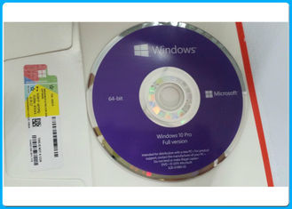 Versão completa chave do produto genuíno de Microsoft Windows 10, software Windows10 com CAIXA do OEM