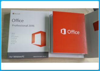 Software chave genuíno Retailbox do profissional de Microsoft Office 2016 com o escritório 2016 de USB home e o negócio