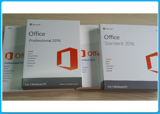 Software profissional de Microsoft Office 2016 + licença do COA 1pc + Usb Retailbox instantâneo