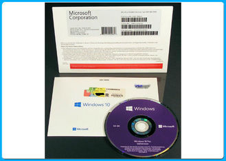 Bocado do profissional 64 de Microsoft Windows 10 pro com a instalação DVD, licença do OEM/chave