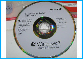 O OEM DVD/WIN7 dos software de Microsoft Windows 7 Home Premium Microsoft Windows DIRIGE a CHAVE do OEM