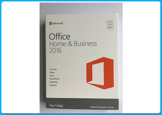 Microsoft Office original 2016 pro para 1 retalho selado novo do cartão chave do Mac