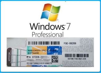 Ativação genuína profissional chave da licença do OEM do código Win7 do produto de Microsoft Windows 7 em linha