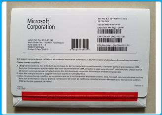 Língua francesa personalizada da versão completa do software do Pro Pack de Microsoft Windows 8,1