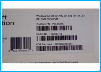O CALS 64-bit do processador central 2 VM /5 do OEM 2 do servidor 2012 R2 x padrão de Microsoft Windows, separa oem 2012 r2