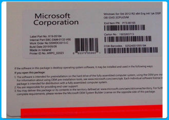 Caixa varejo de Microsoft Windows Server 2012 padrão, oem r2 64-bit padrão do servidor 2012 de Microsoft Windows