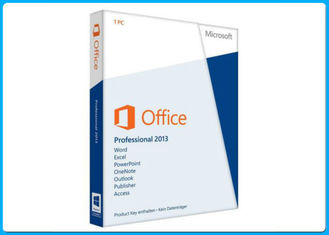 Software do profissional de Microsoft Office 2013 pro mais o bloco varejo + licença genuína padrão