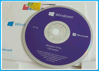 Etiqueta varejo da licença do FLASH +COA de USB da versão do profissional de Windows 10