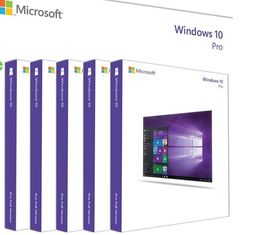 Ativação 100% do software de Microsoft Windows 10 varejos do bocado da caixa 64 de Windows 10 pro em linha