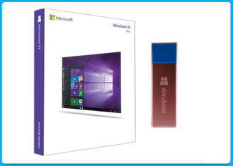 Bocado de USB x64 do software 3,0 de Microsoft Windows 10 pro, chave varejo do OEM da caixa das janelas 10