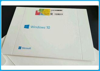 Chave personalizada do OEM do software 64bit DVD de Microsoft Windows 10 da língua pro
