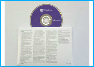 Software do bocado DVD Microsoft Windows do profissional 64 com chave do OEM do produto, novo selado