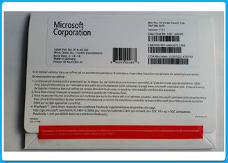 Pacote profissional do bocado DVD do francês 64 de Microsoft Windows 10 genuínos pro/feito na chave original de Alemanha ativada