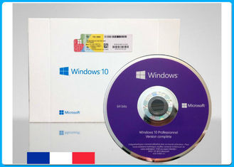 Bloco do OEM do bocado do software 64 de Microsoft Windows 10 licença genuína do pro para a multi língua