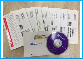 Windows10 pro etiqueta completa genuína da licença da versão DVD+Coa do oem 32bit 64bit
