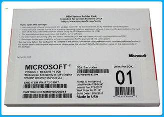25x o cliente original Microsoft ganha a empresa R2 Dvd do servidor 2008