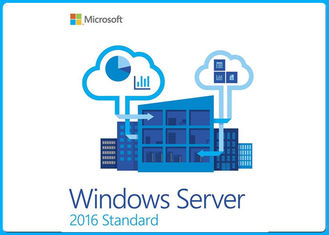 Software de Microsoft Windows, ingleses 64Bit do padrão 2016 do servidor de Windows 1 núcleo do PK DSP OEI DVD 16