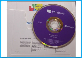 Chave selada nova da licença do COA do bocado DVD+ do profissional 64 de Microsoft Windows 10 pro