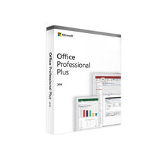 Caixa varejo multilíngue em linha do usb do pacote completo da chave da licença da ativação do sinal de adição profissional de Microsoft Office 2019