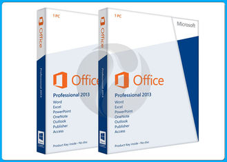 Caixa varejo do profissional de Microsoft Office 2013 do código chave do produto de Microsoft Office da transferência