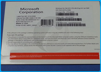 CALS genuíno R2 padrão 64Eng do padrão R2 5 do servidor 2012 de Microsoft Windows da caixa do Oem