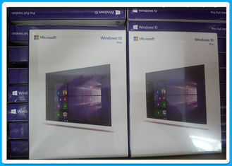 32 bocado/64 profissional de Windows da caixa do retalho do software de Microsoft Windows 10 do bocado pro 10