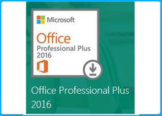 Sinal de adição inglês do profissional de Microsoft Office 2016 da versão com 32&amp;64 BOCADO, porta usb