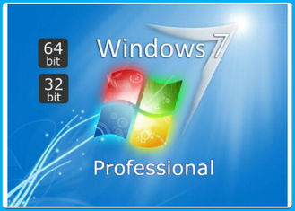 Construtor de sistema varejo/64bit DVD do profissional de Microsoft Windows 7 32bit 1 bloco - chave do OEM