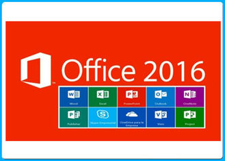 Bocado bocado/64 do padrão 32 de Microsoft Office 2016 genuínos pro etiqueta de DVD + de COA