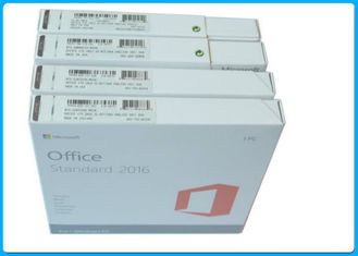 Retailbox do dvd de Microsoft Office 2016 genuínos, escritório 2016 padrão e dados padrão do HB do escritório
