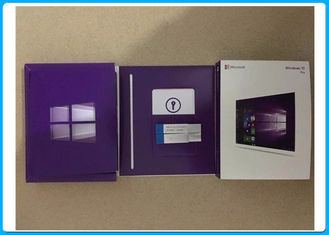 Versão do retalho do software de Microsoft Windows 10 ativação em linha da pro com etiqueta do coa do OEM