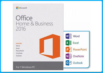 Casa de Microsoft Office e inglês do negócio 2016 para o PC de Windows, 32/64 de BOCADO