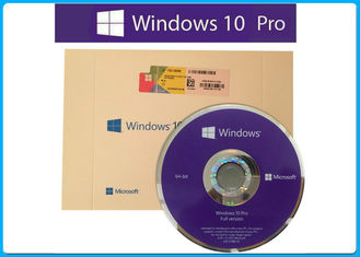 Bocado SELADO NOVO do profissional 64 de Microsoft Windows 10 pro NENHUM funcionamento 100% genuíno da chave do OEM de FPP/MSDN
