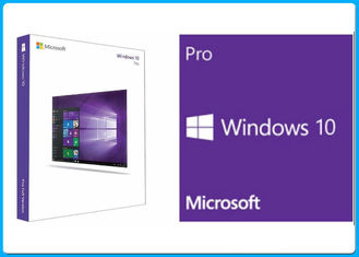 32 bocado/64 caixa do retalho do software de Microsoft Windows do bocado 10 chave global do OEM do produto da licença da pro