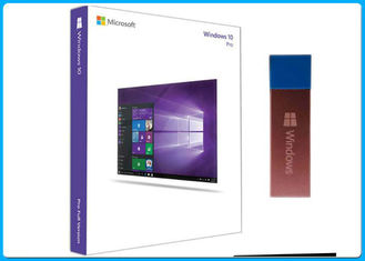 Pro caixa varejo de Windows 10, 64 bocado Windows 10 pro chaves de série de trabalho da licença 100% do OEM