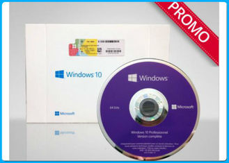 Pro software do OEM Microsoft Windows 10 32 64 da chave genuína da licença do bocado opções da língua multi