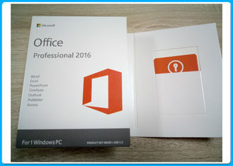 3,0 movimentação Microsoft Office 2016 do flash do Usb pro MAIS Retailbox