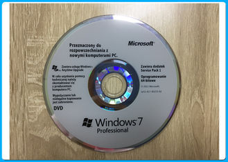 Licença em linha FQC-08289 do COA do OEM de SP1 64Bit DVD da chave do OEM de Windows 7 da ativação pro