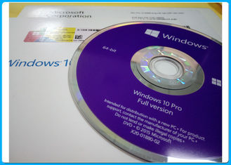 Multi - versão 1607 profissional do software da língua windows10 64bit DVD win10 a pro FQC-08922 ativou em linha