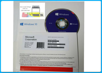 O OEM licencia ativação 1607 da versão do software 64BIT DVD de Microsoft Windows 10 a pro em linha