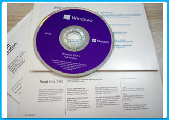 Multi OEM de Windows 10 da língua pro língua chave brandnew da licença de DVD + de COA
