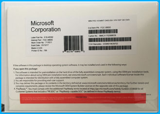 100% software em linha de Microsoft Windows da ativação, etiqueta do OEM de Windows 10 pro da multi língua do MS