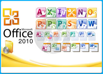 Garantia varejo da ativação da caixa do profissional de Microsoft Office 2010 da casa e do negócio