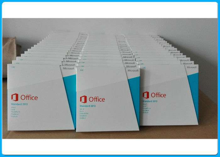 Software padrão do profissional de Retailbox Microsoft Office 2013 com 32&amp;64 BOCADO DVD, versão da casa/negócio