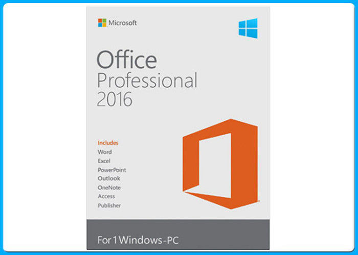 O Oem fecha o Office Professional mais 2016, versão 2016 inglesa instantânea de USB do escritório das janelas pro