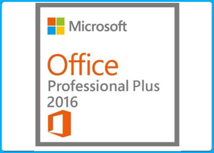 Sinal de adição inglês do profissional de Microsoft Office 2016 da versão com 32&amp;64 BOCADO, porta usb