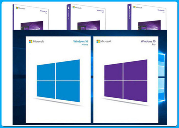 Bocado 64 do bocado X do software 32 de Microsoft Windows 10 varejos da caixa pro com chave genuína do OEM