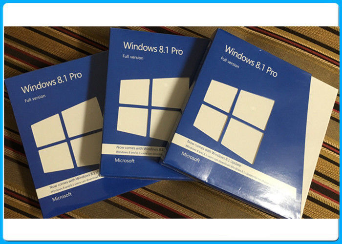Retalho genuíno do Pro Pack de Microsoft Windows 8,1 do produto 1 versão completa do usuário 32bit 64bit