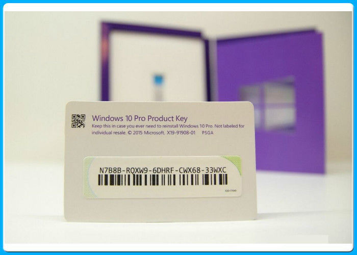 Licença varejo de 64 bocados de Microsoft Windows 10 pro, movimentação varejo do flash de USB da caixa 3,0 do OEM Windows 10 CHAVES ativada