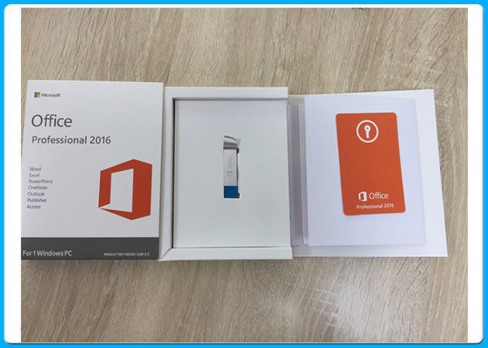 Ativação em linha chave Microsoft Office 2016 de Originak pro com USB nenhuma língua Limition